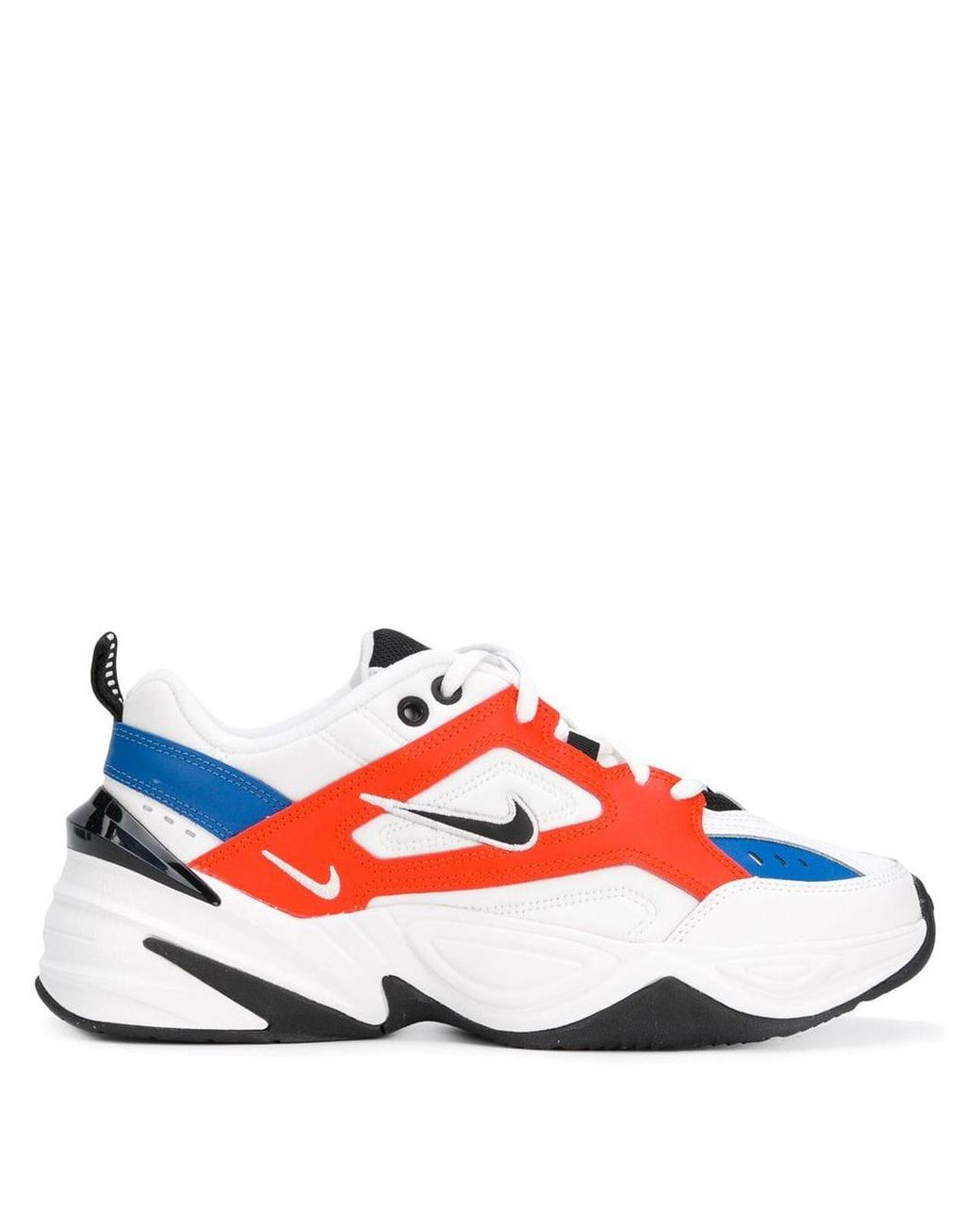 Nike M2k Tekno Leather And Neoprene Sneakers in White for Men - Save 84% |  Lyst