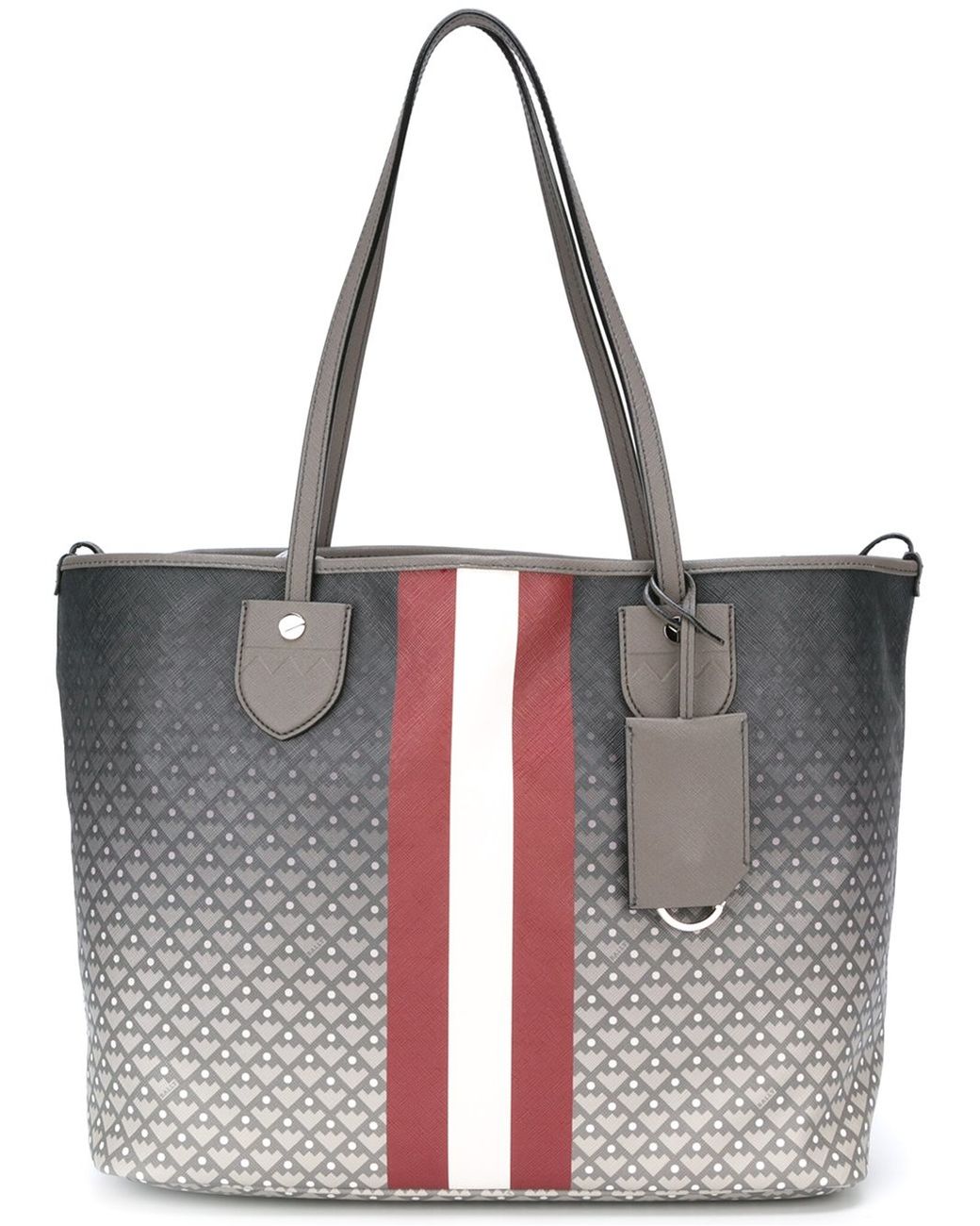Bally Leather Medium 'bernina' Tote Bag in Grey (Gray) Lyst