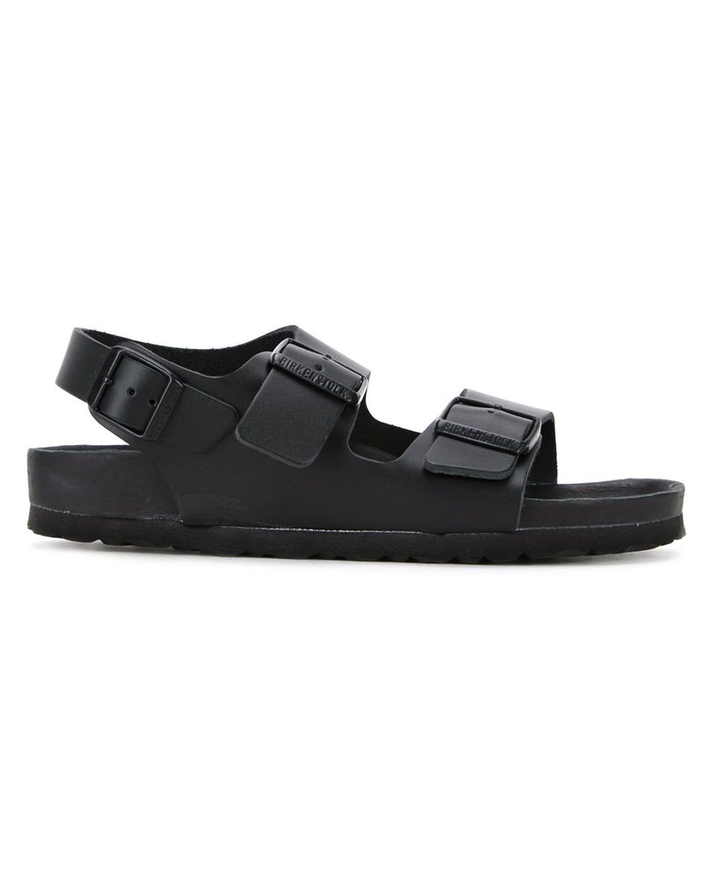 Birkenstock 'milano Exquisite' Sandals in Black | Lyst