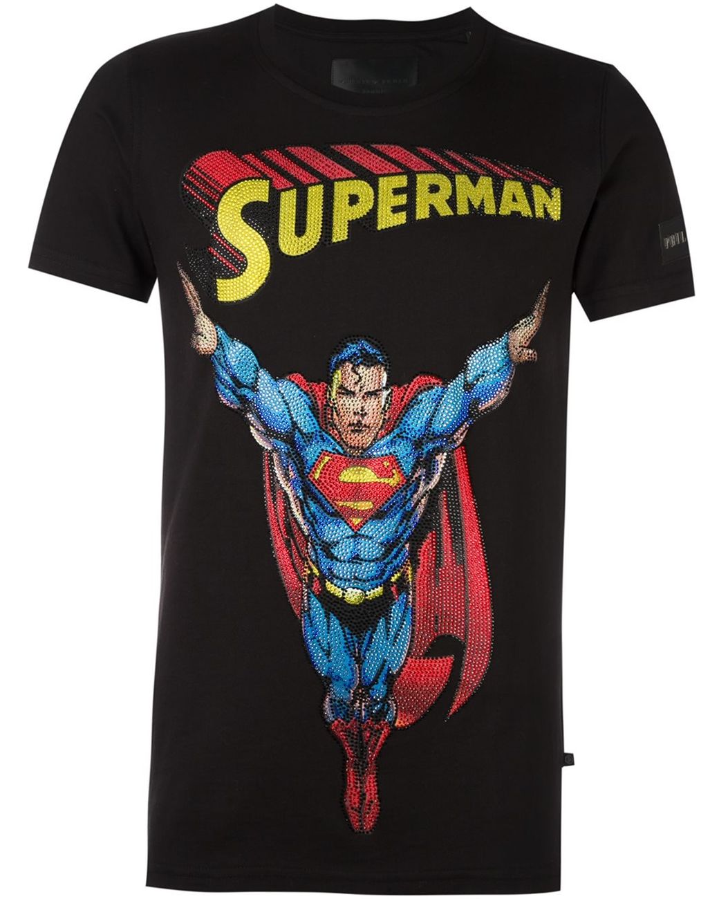 Philipp Plein 'superman' T-shirt in Black for Men | Lyst