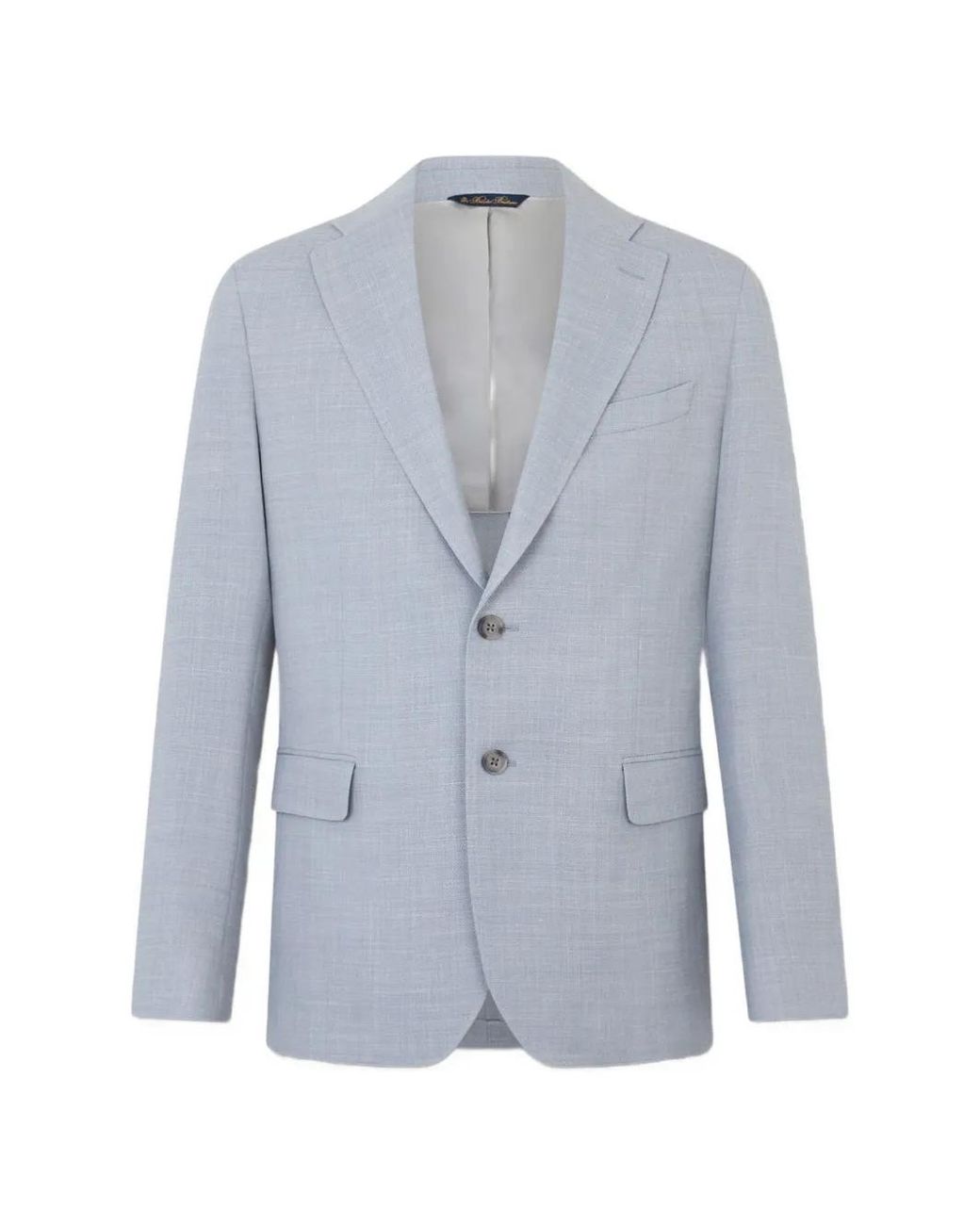 Brooks Brothers Blue Blazer À Design Tressé for men