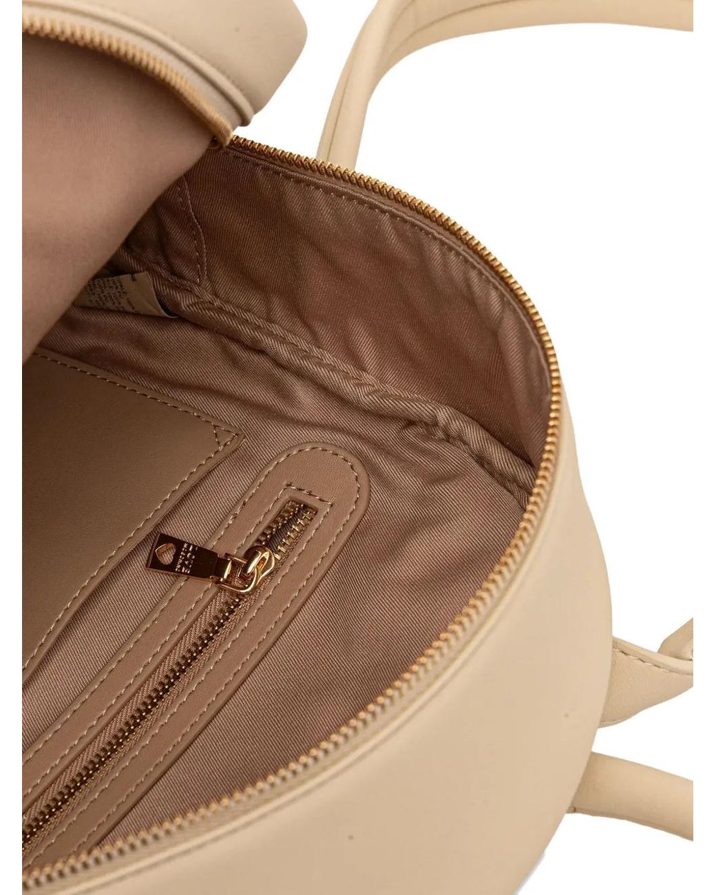 Love Moschino Natural Logo-Detail Backpack