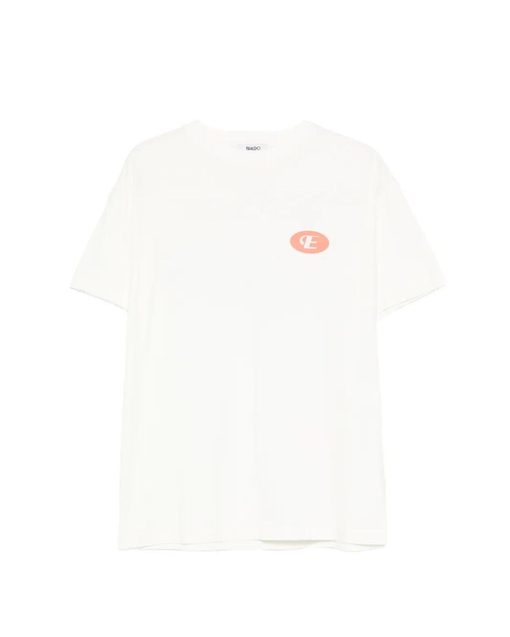 Eraldo White Crew-Neck T-Shirt