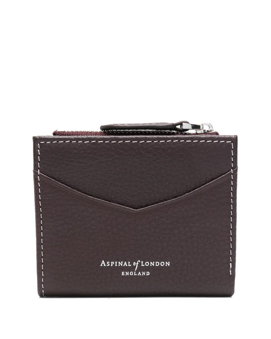 Aspinal Gray Hudson Wallet for men