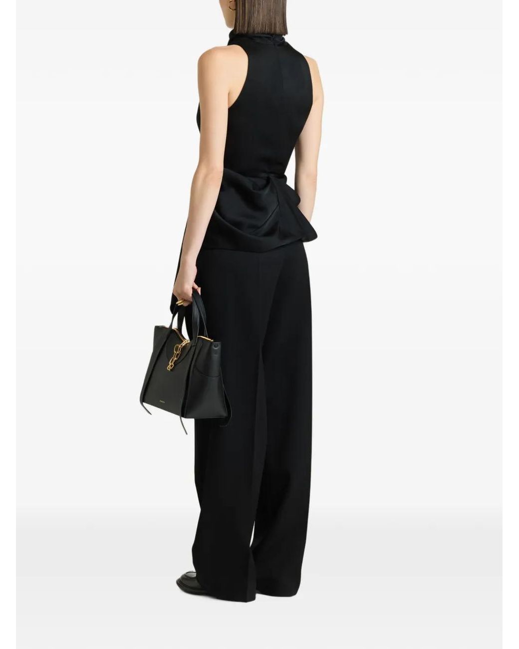 Givenchy Black Draped Top