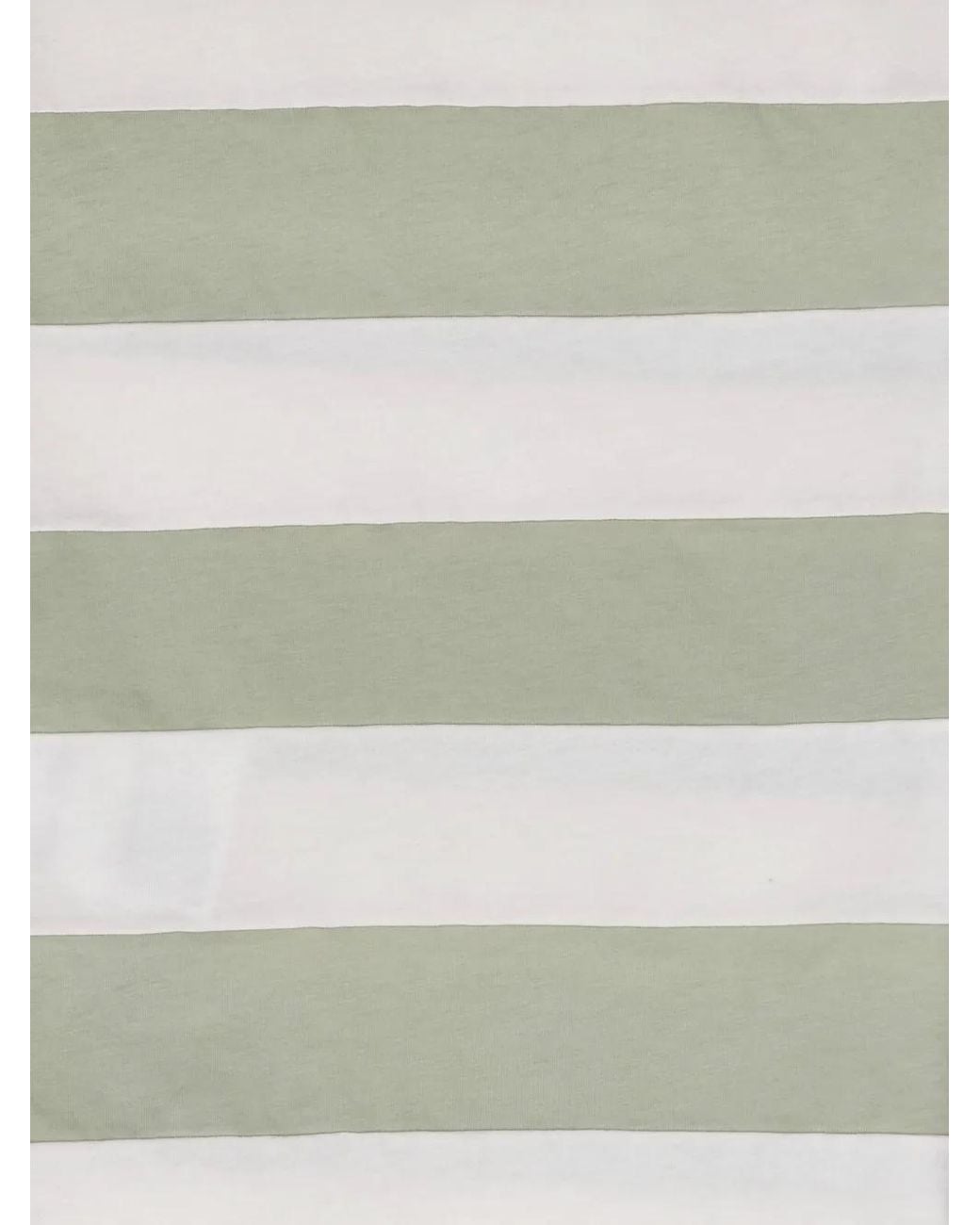 Miu Miu White Striped Long-Sleeve Polo Shirt