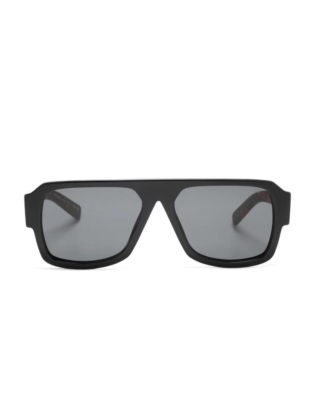 Prada Gray Pr 20Ys Pilot-Frame Sunglasses for men