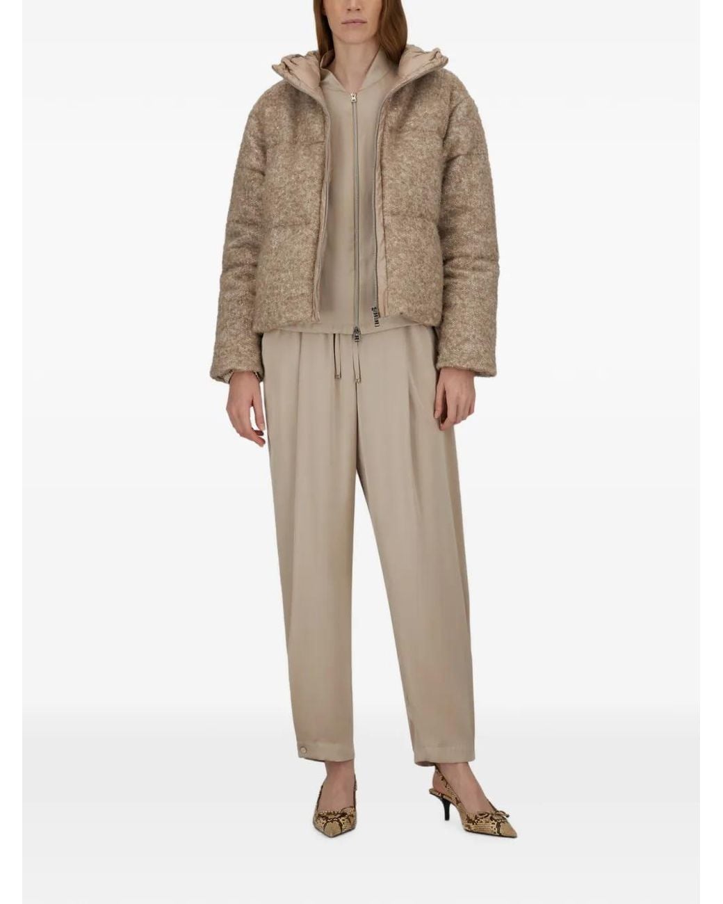 Herno Natural Resort Straight Trousers