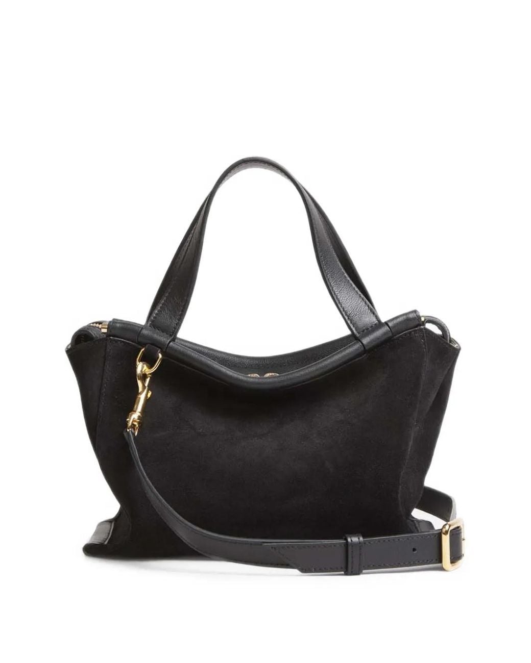 Wandler Black Ida Leather Shoulder Bag