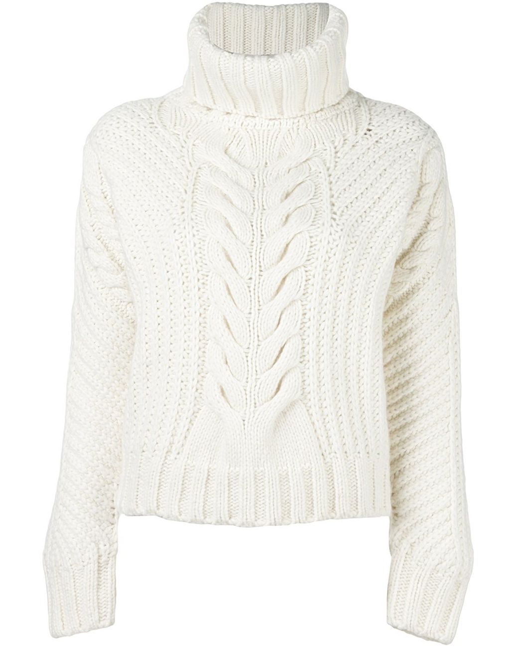 Tommy Hilfiger Tommy X Gigi Chunky Cable Knit Jumper in White | Lyst