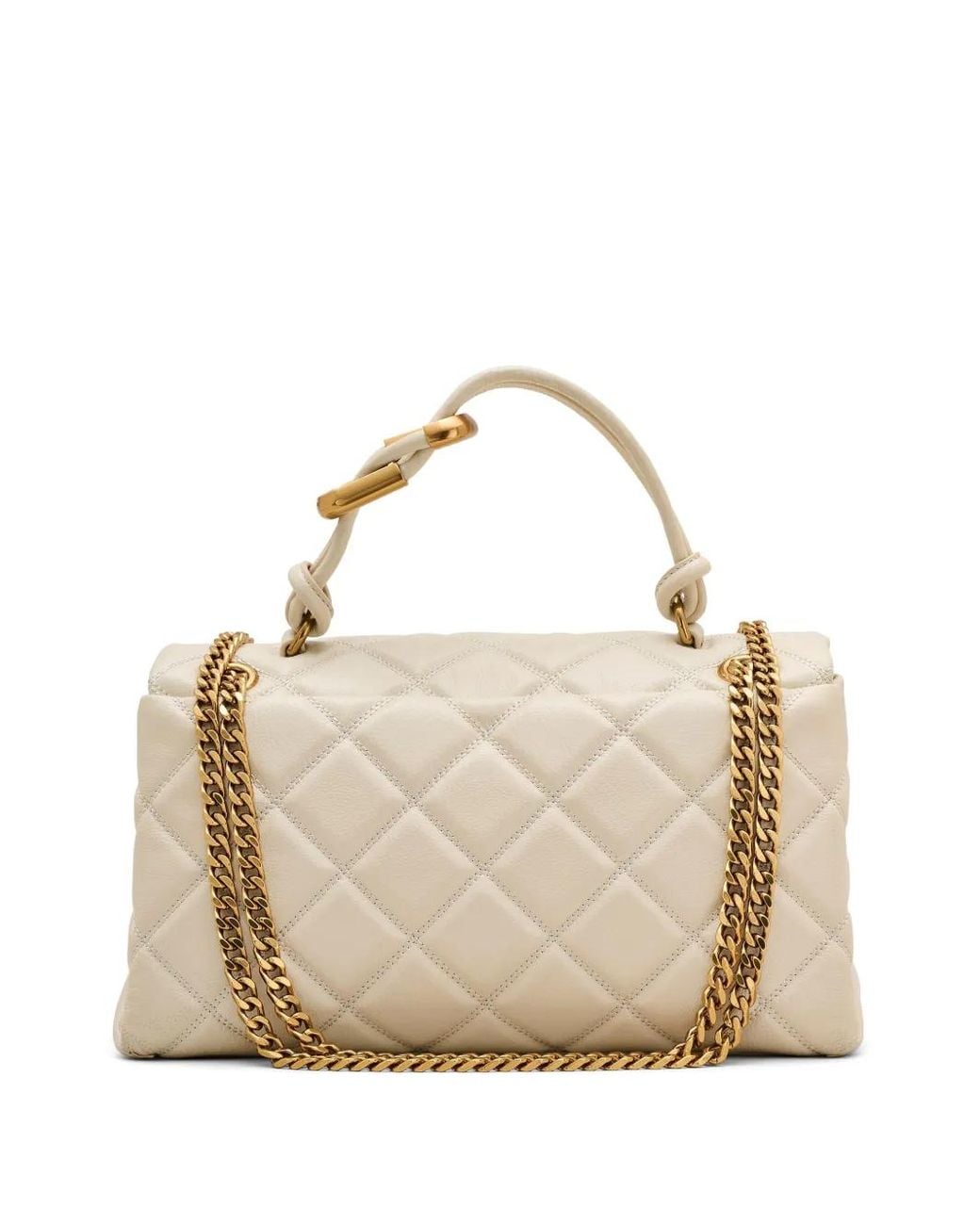 Marc Jacobs Natural The Quilted Dual Convertible Shoulder Bag