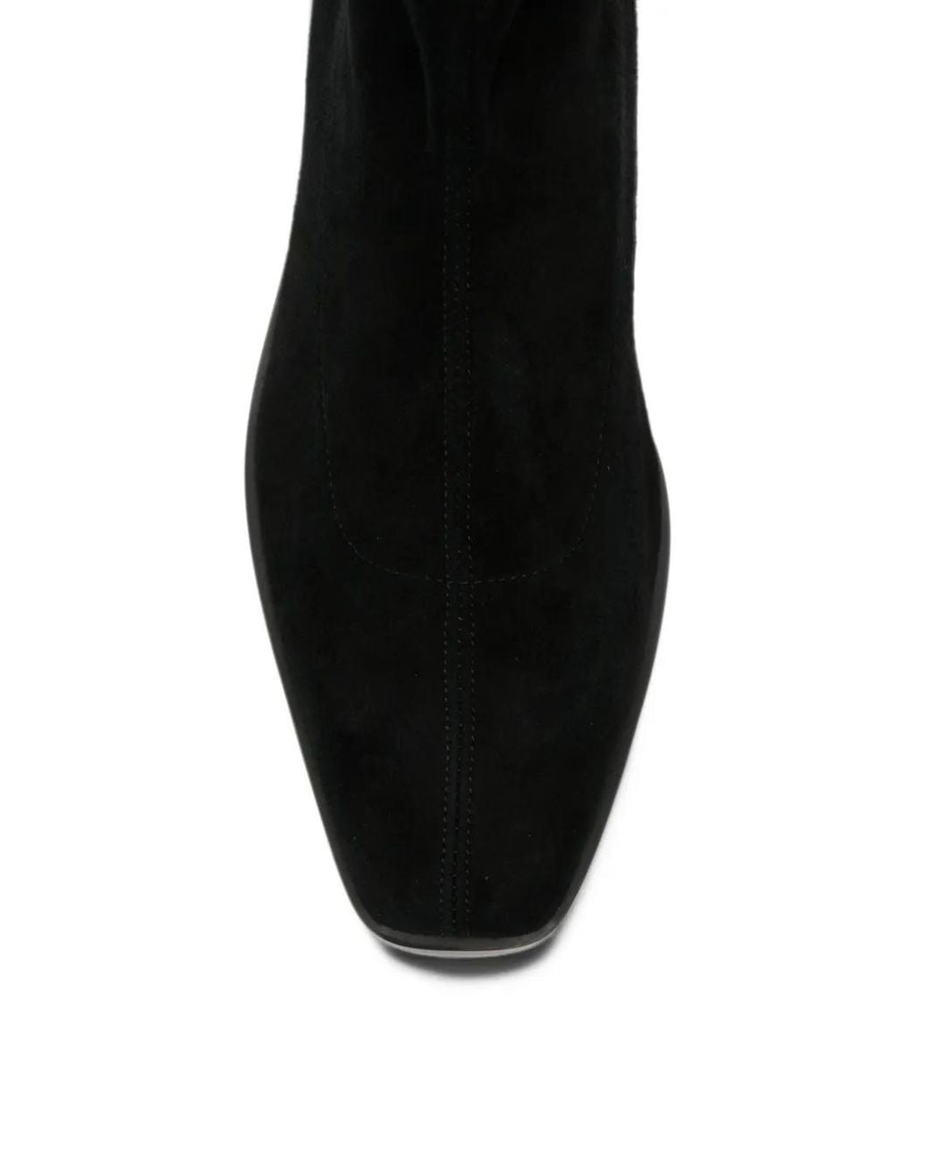 Stuart Weitzman Black Slingback Mules