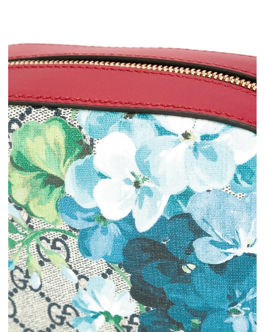 Gucci floral print crossbody bag sales