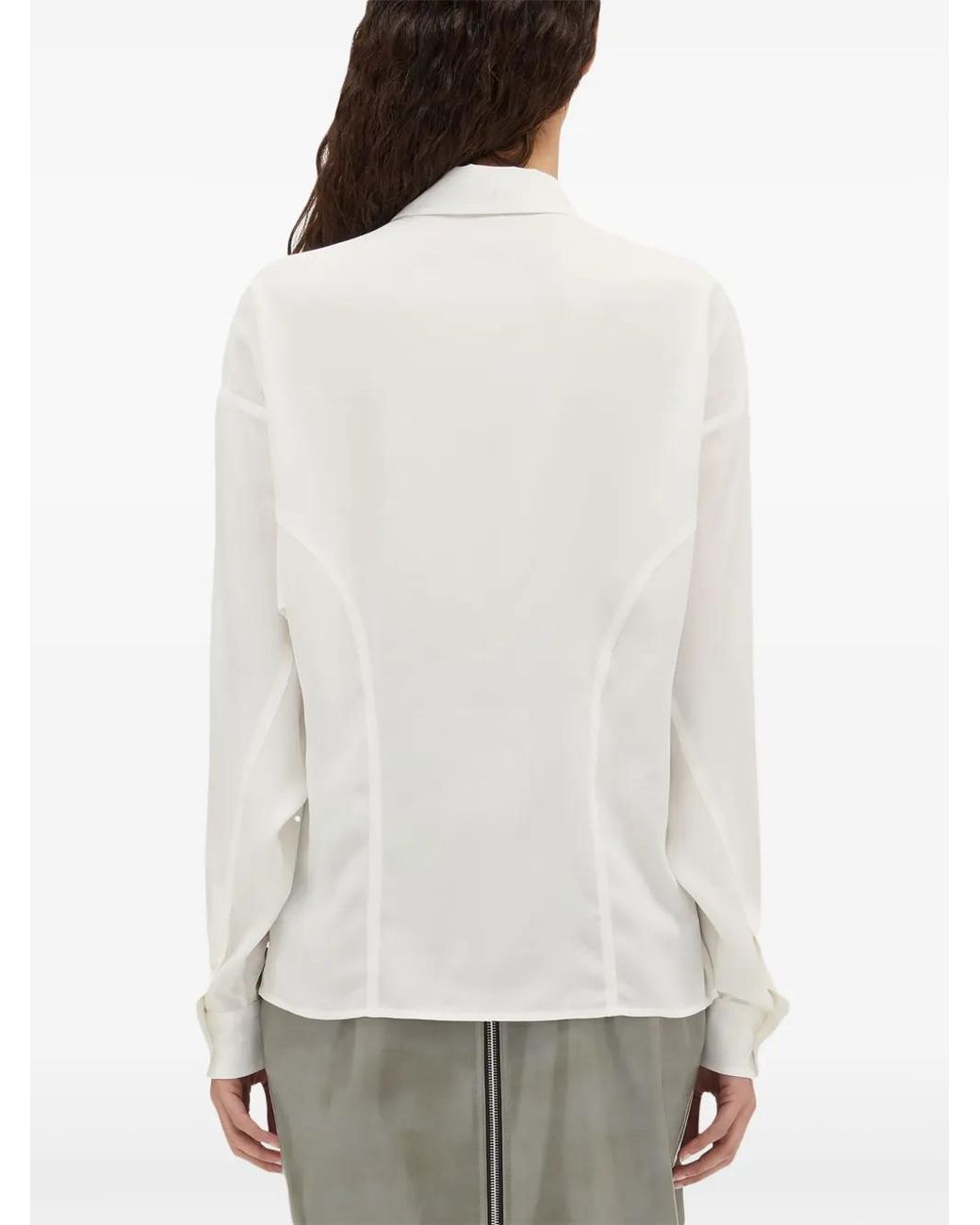 Camicia Con Decorazione di MSGM in White