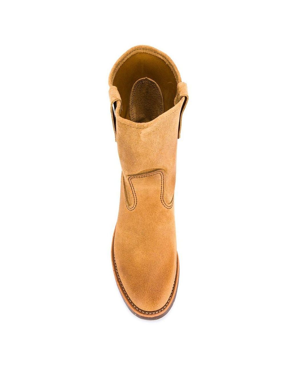 Red wing pecos suede sale