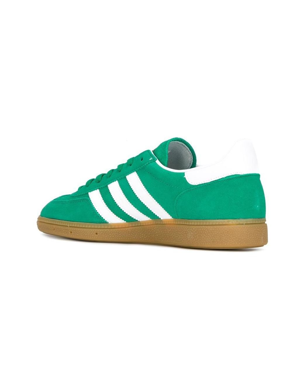 adidas Originals Leather 'handball Spezial' Sneakers in Green for Men | Lyst