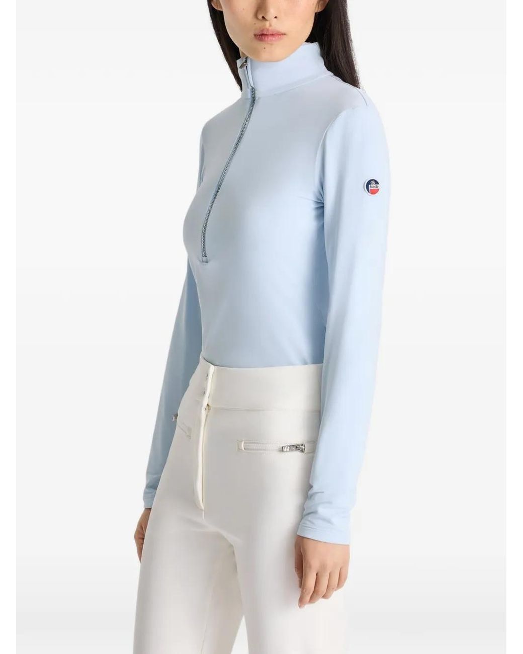 Top Da Sci Gemini Con Zip di Fusalp in Blue