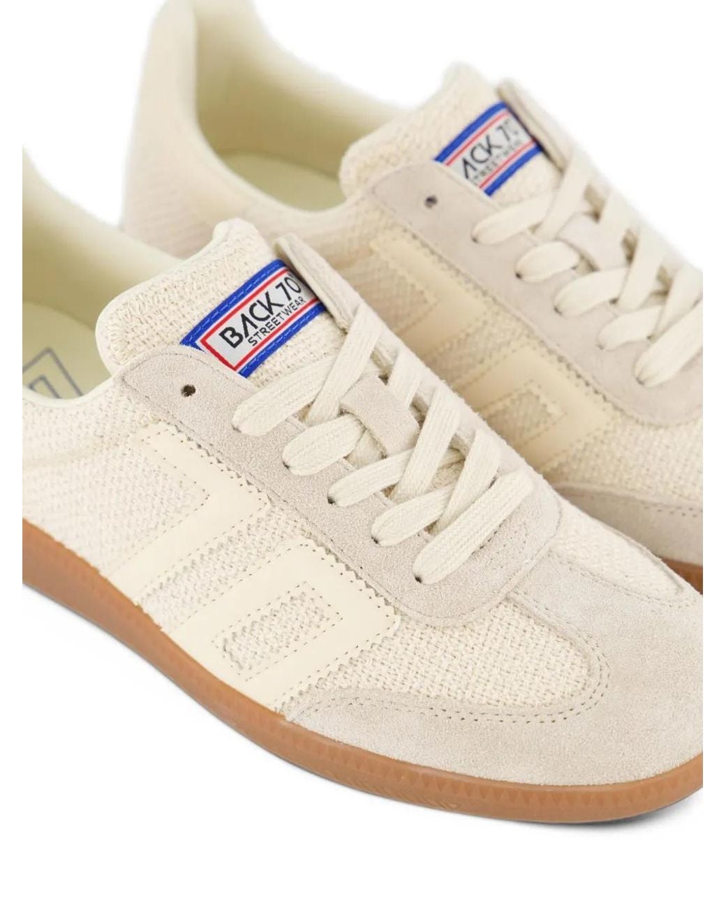 Back 70 White Ghost Sneakers