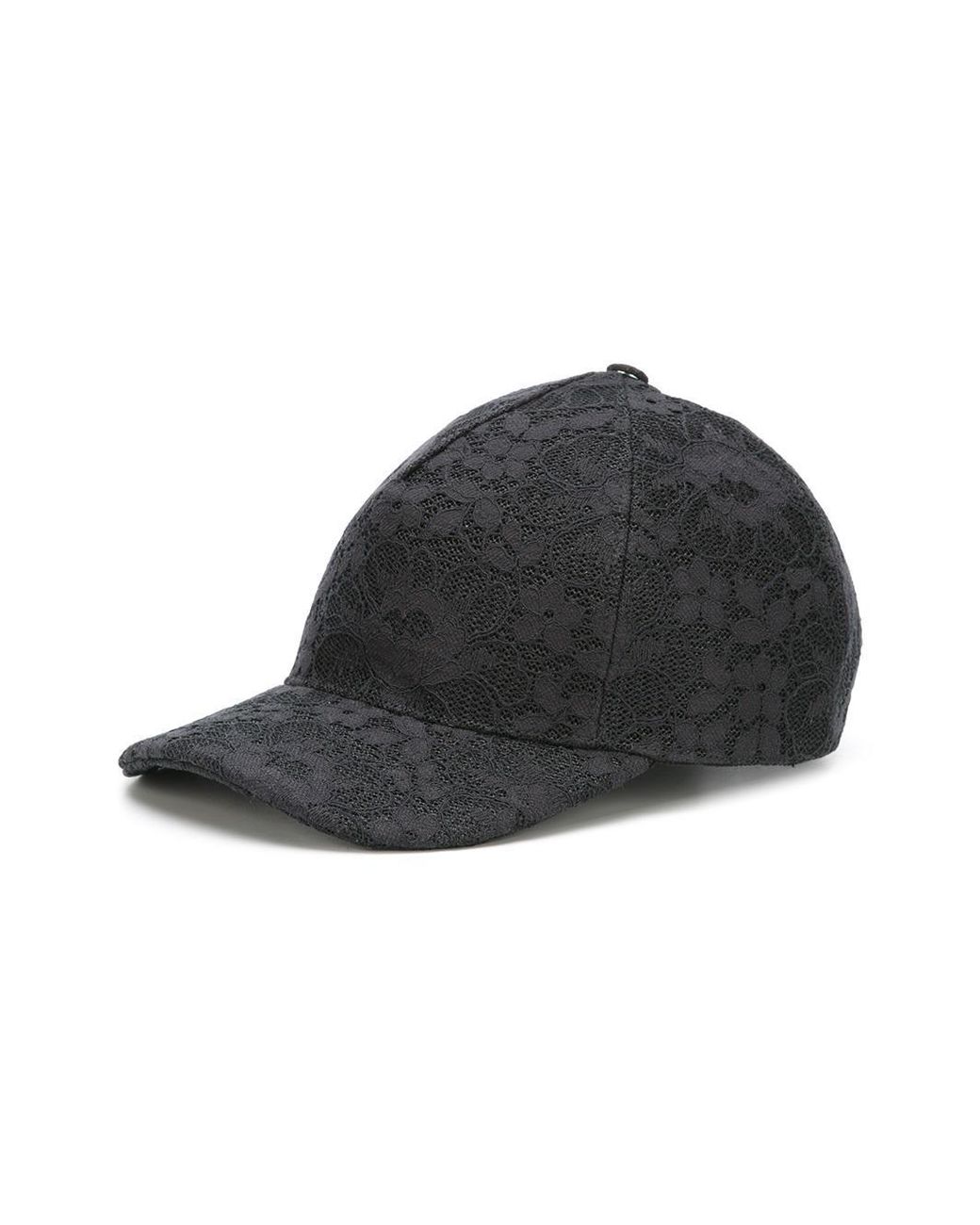 Gucci Lace Baseball Hat in Black for 