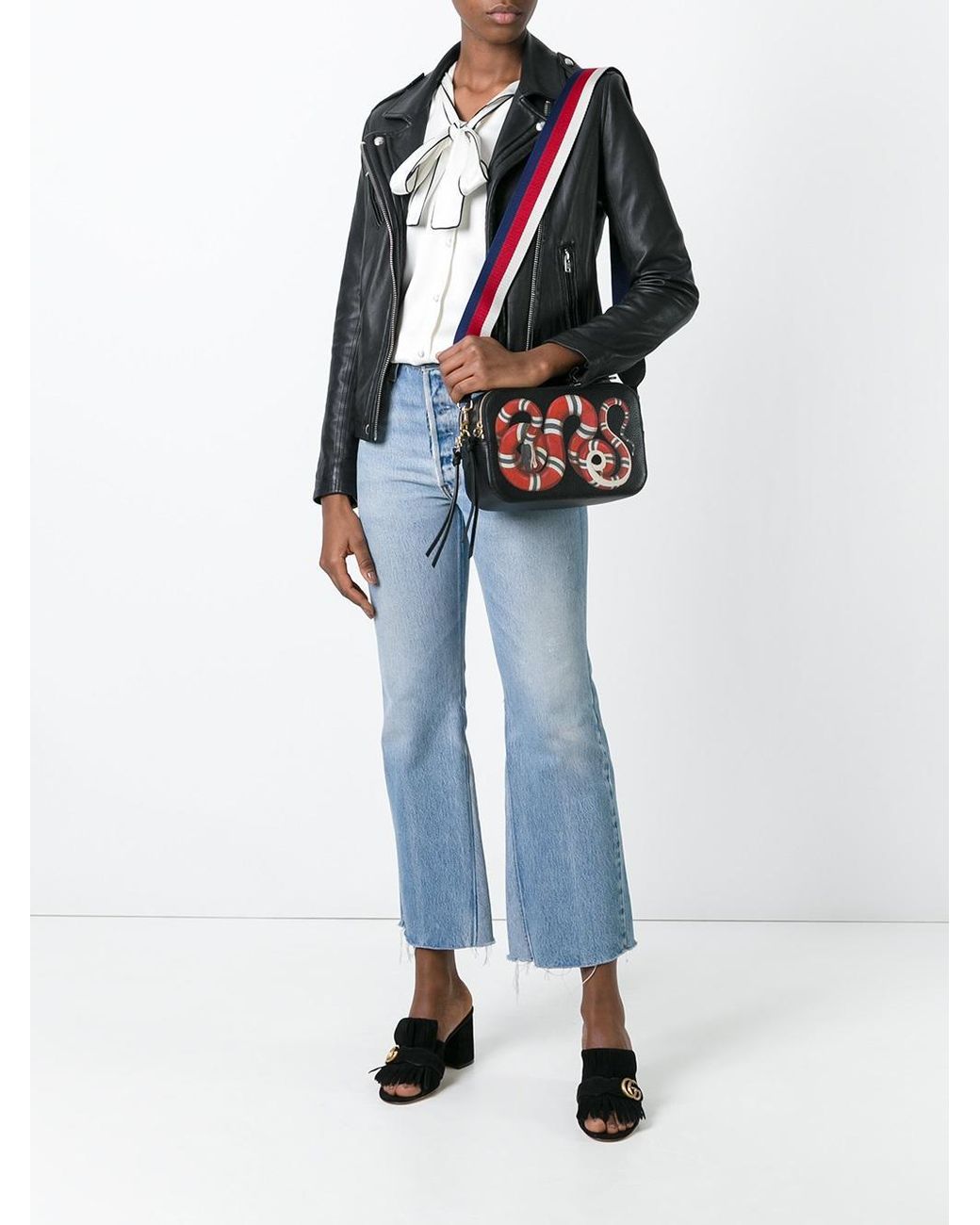 Gucci kingsnake camera bag sale