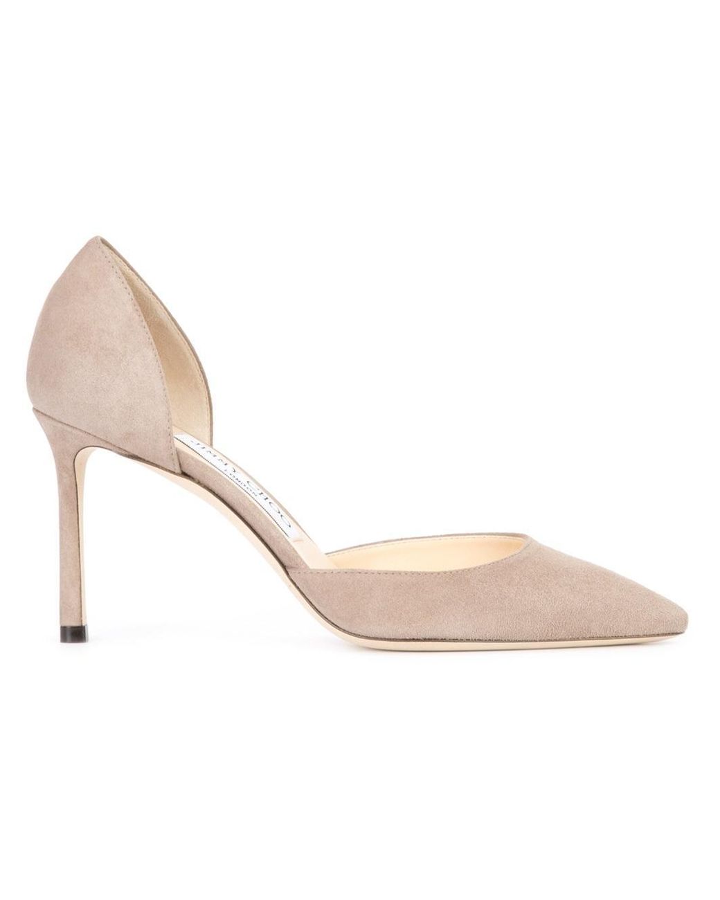 Jimmy Choo Esther 85 Pumps in Natural Lyst