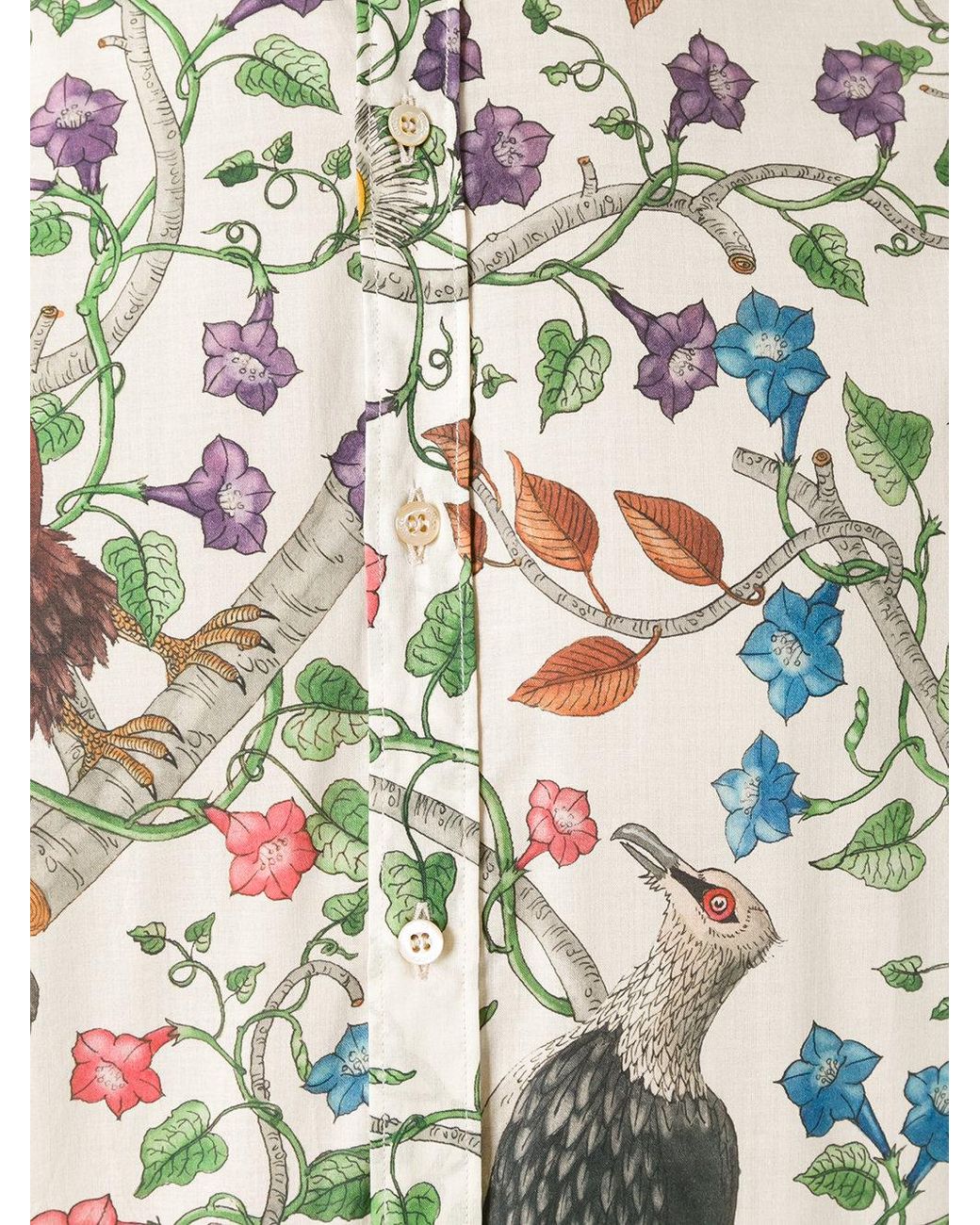 Gucci Silk Birds of Prey Shirt - Black Dress Shirts, Clothing - GUC457608 |  The RealReal