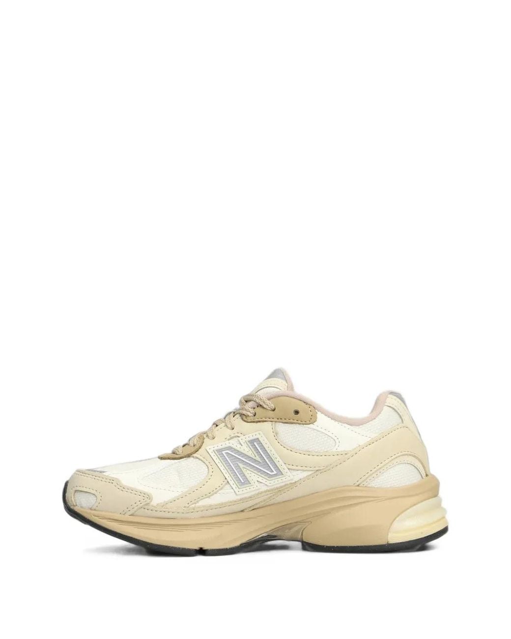 New Balance White 2010 Panelled Low-Top Sneakers