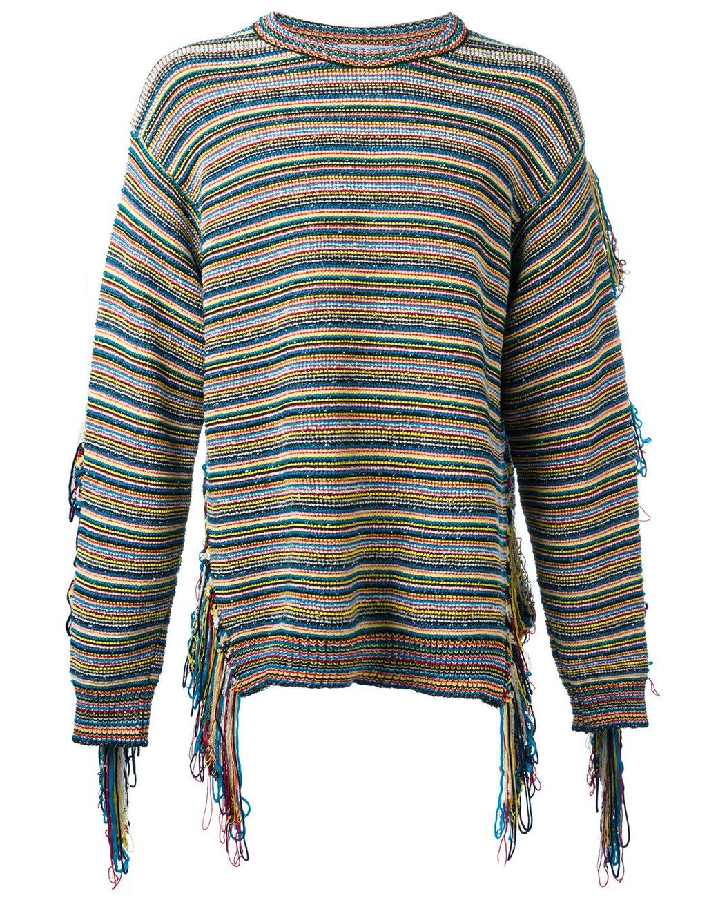 Stella mccartney fringe best sale sweater