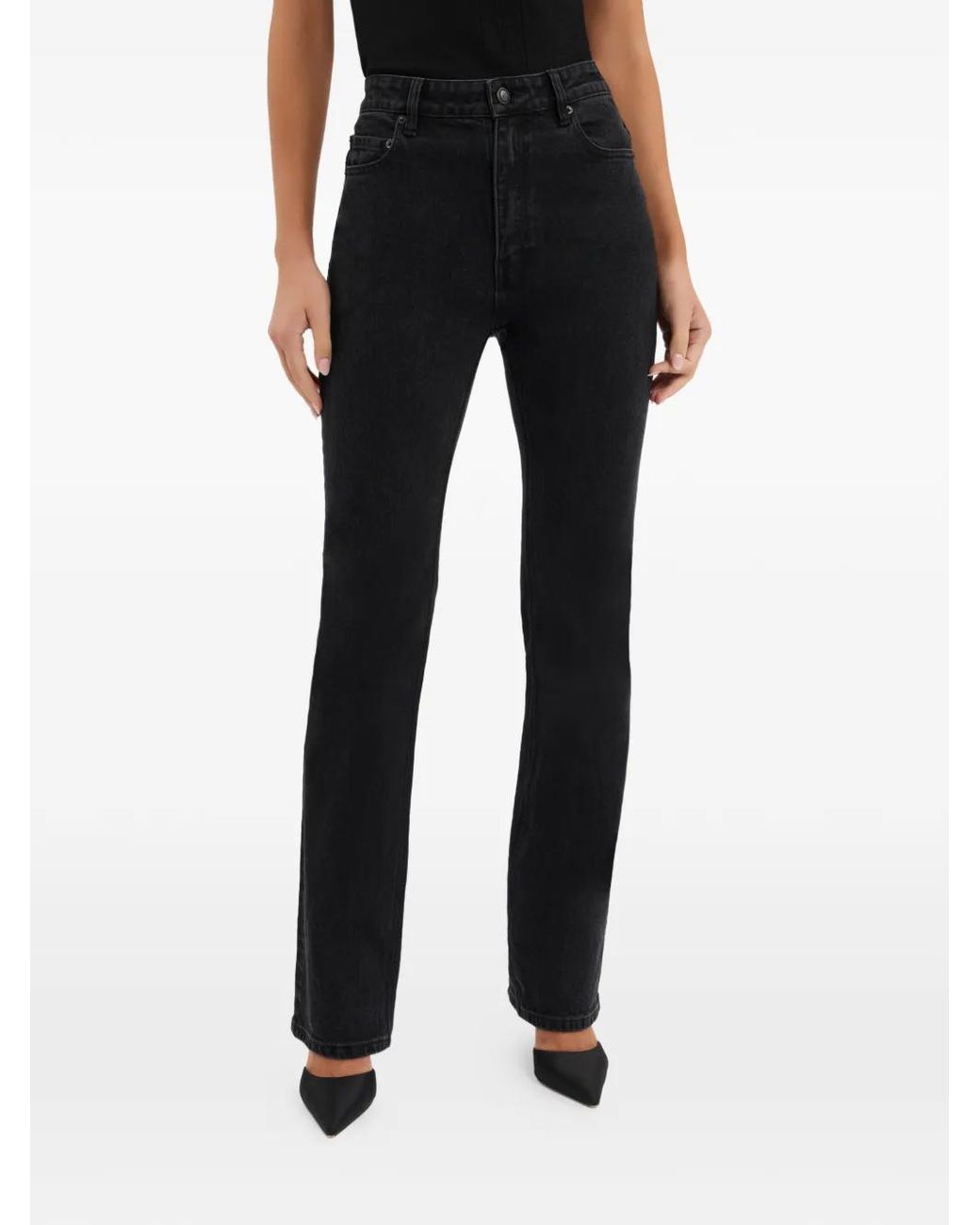 Rebecca Vallance Black Kate Relaxed Jeans