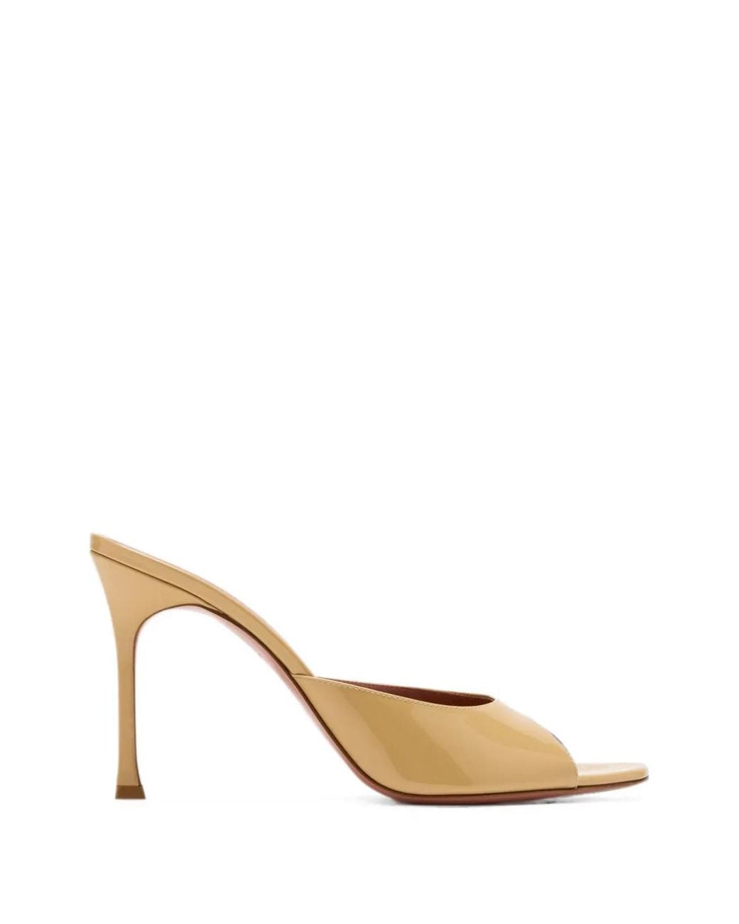 AMINA MUADDI Metallic Alexa 95 Slippers