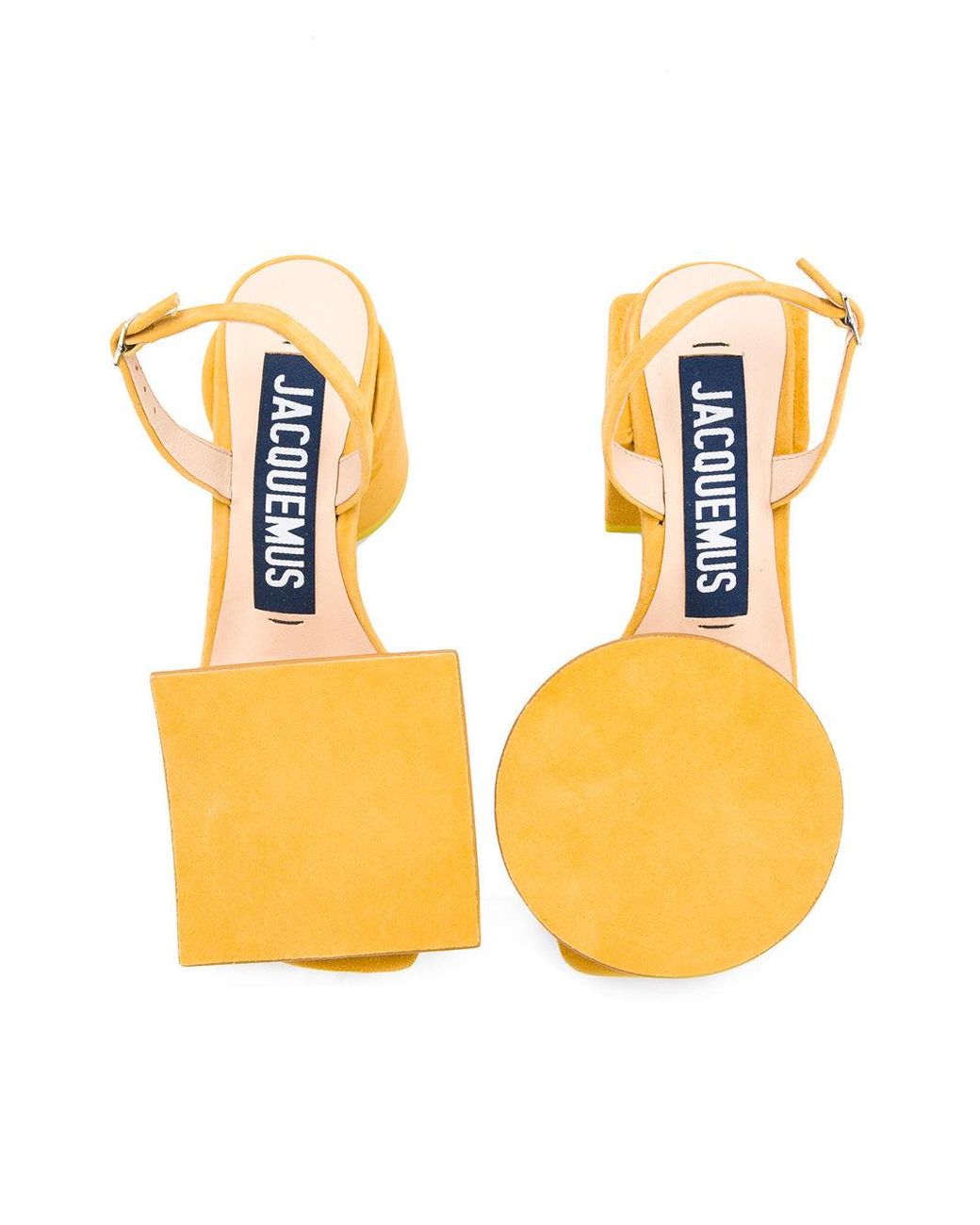 Jacquemus Yellow Les Rond Carre | Lyst