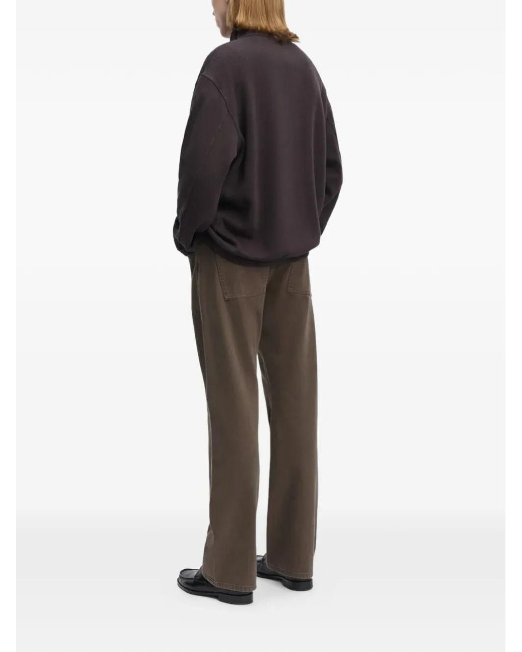 Another Aspect Gray Sweat 2.0 À Col Zippé for men