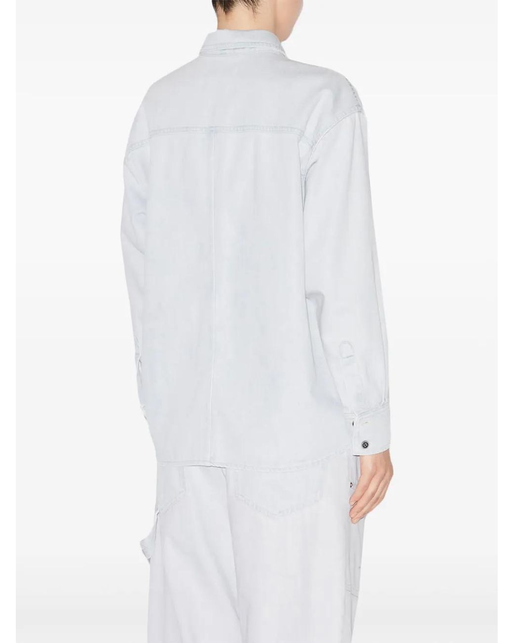 Giacca Okely di Isabel Marant in White