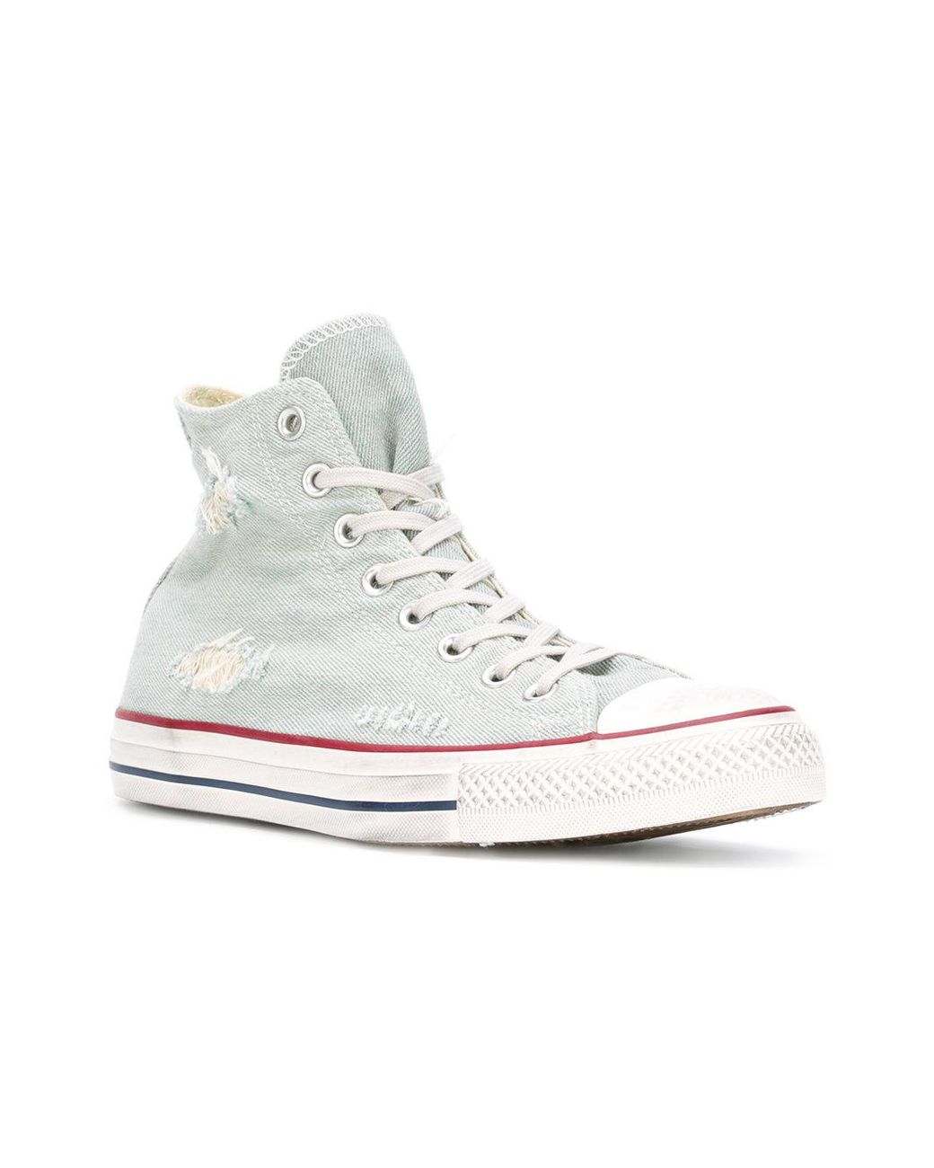 Converse Denim Sneakers Blue for | Lyst