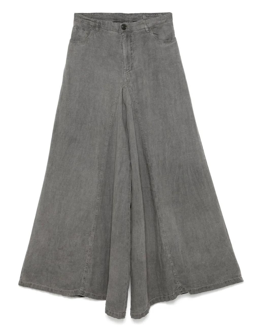 White Sand Gray Jessica Palazzo Pants