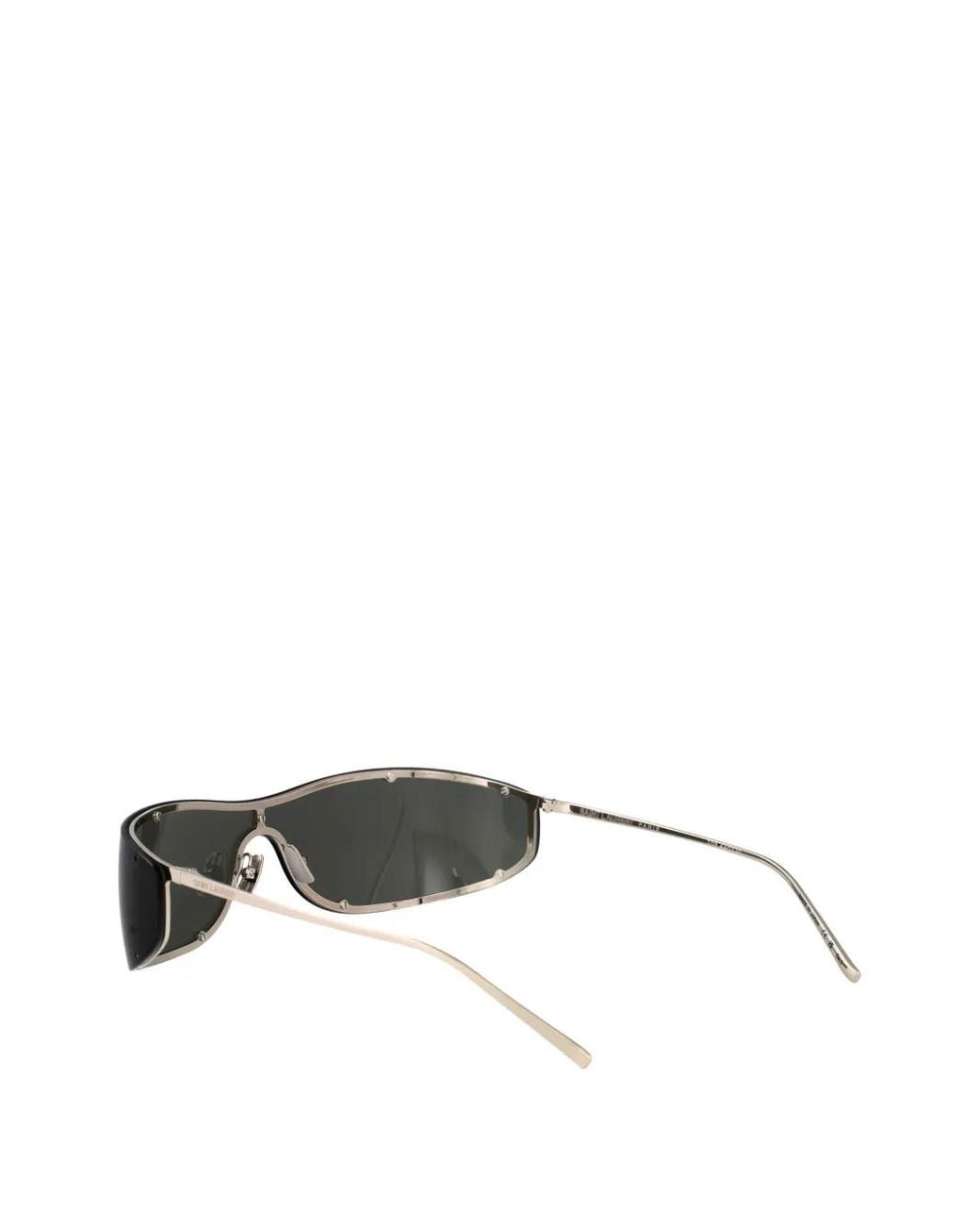 Saint Laurent Black Sl 807 Rectangle-Frame Sunglasses
