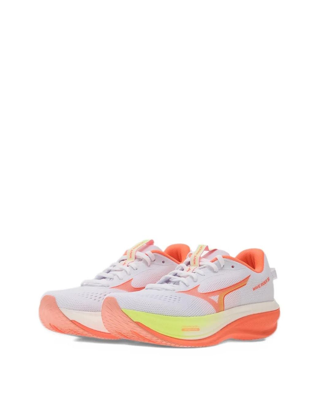 Mesh Rider Logo Mizuno Wave Rider 30 Sneakers in Pink | Lyst