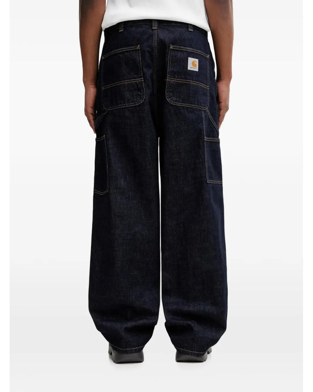 Carhartt Blue Og Double Knee Jeans for men