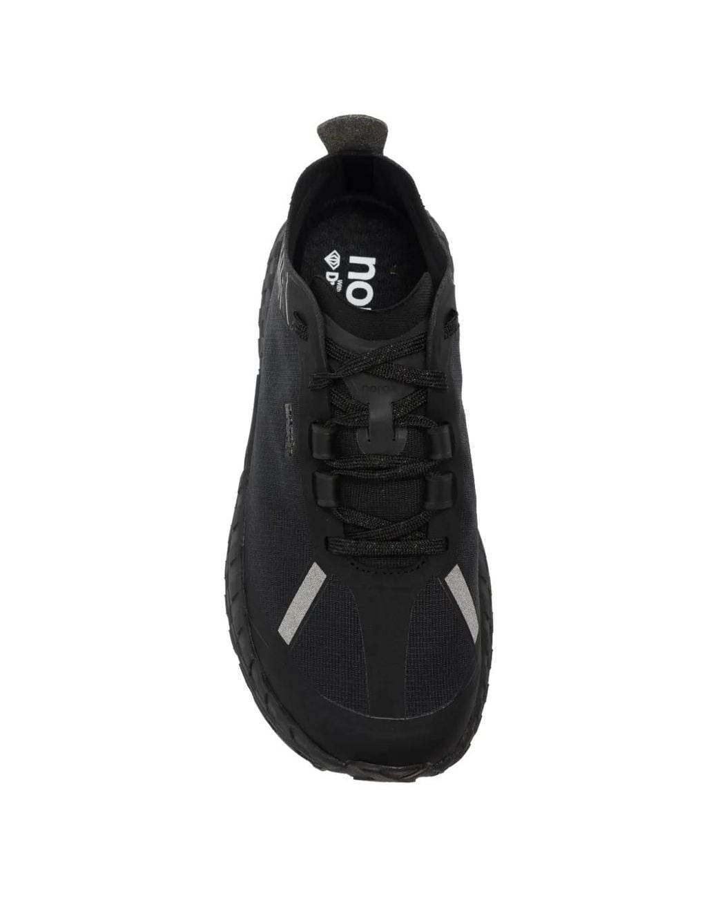 Norda Black Logo-Patch Sneakers