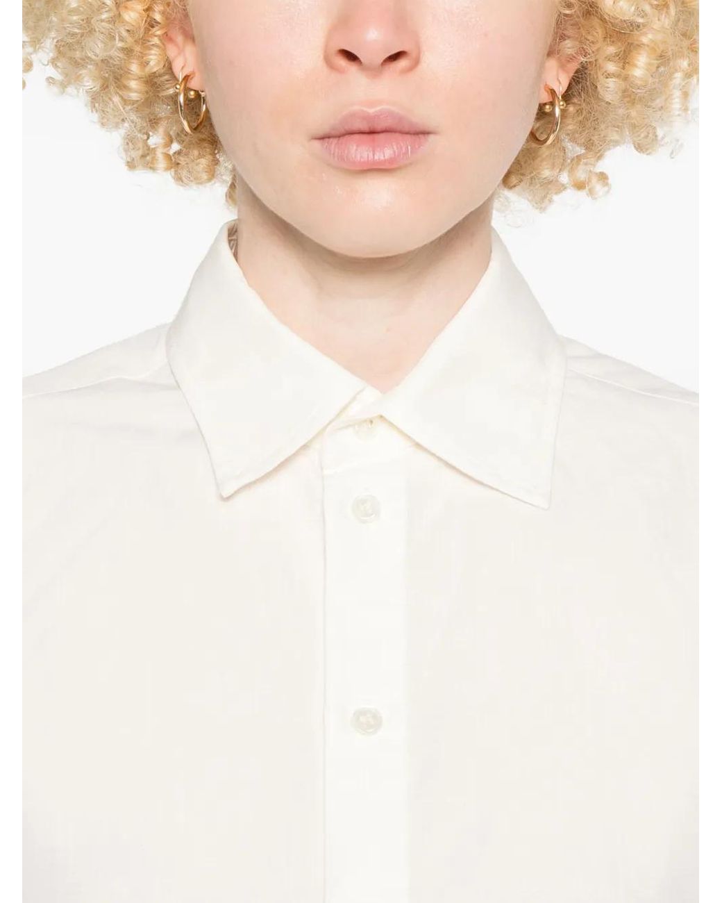 J.W. Anderson White Colour-Block Shirt