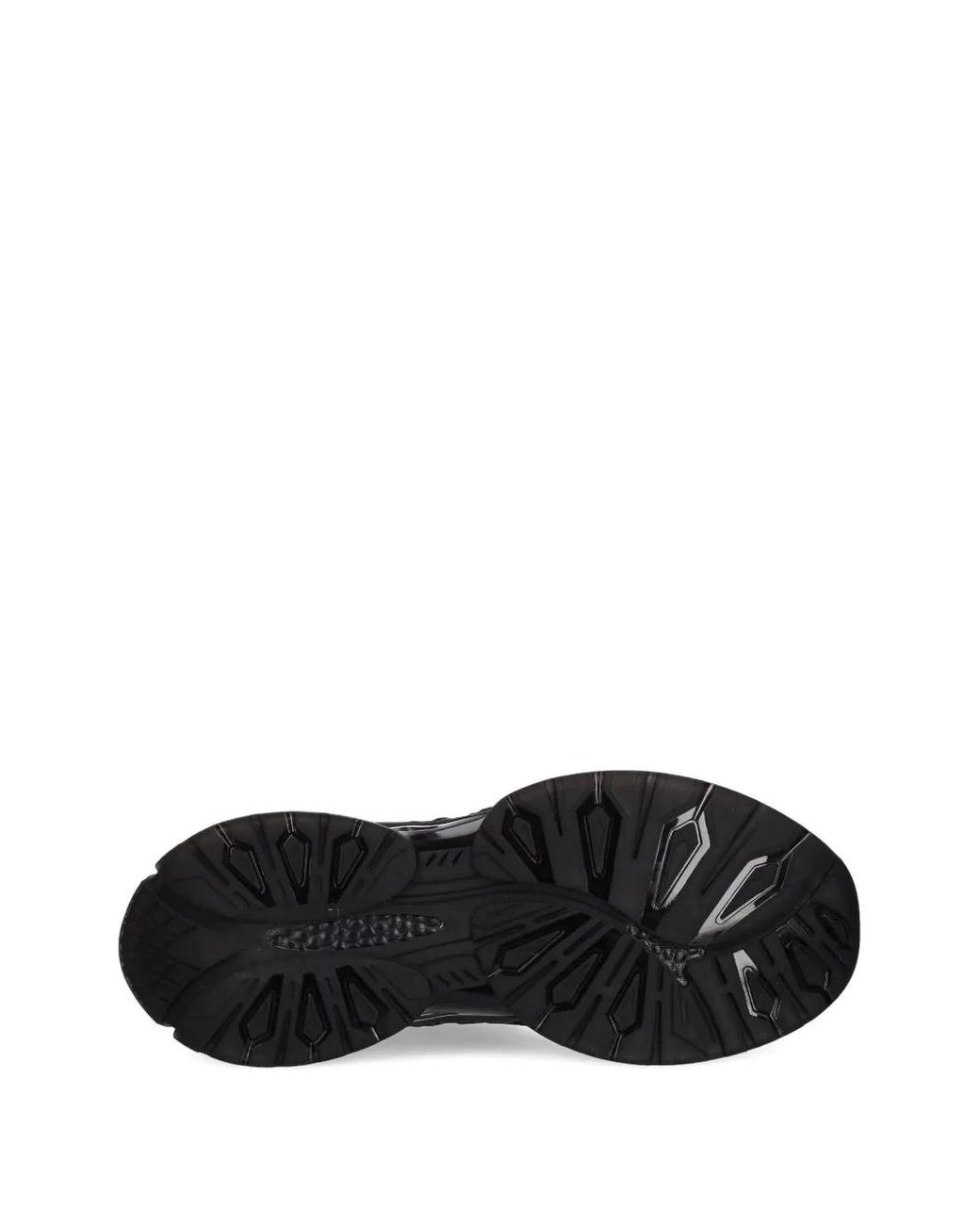 Guess Black Belluno Leather-Blend Sneakers for men