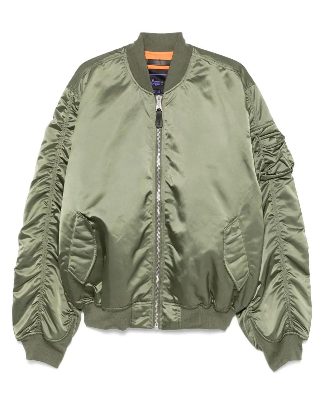 Alpha Industries Green Ma-1 Uv Jacket
