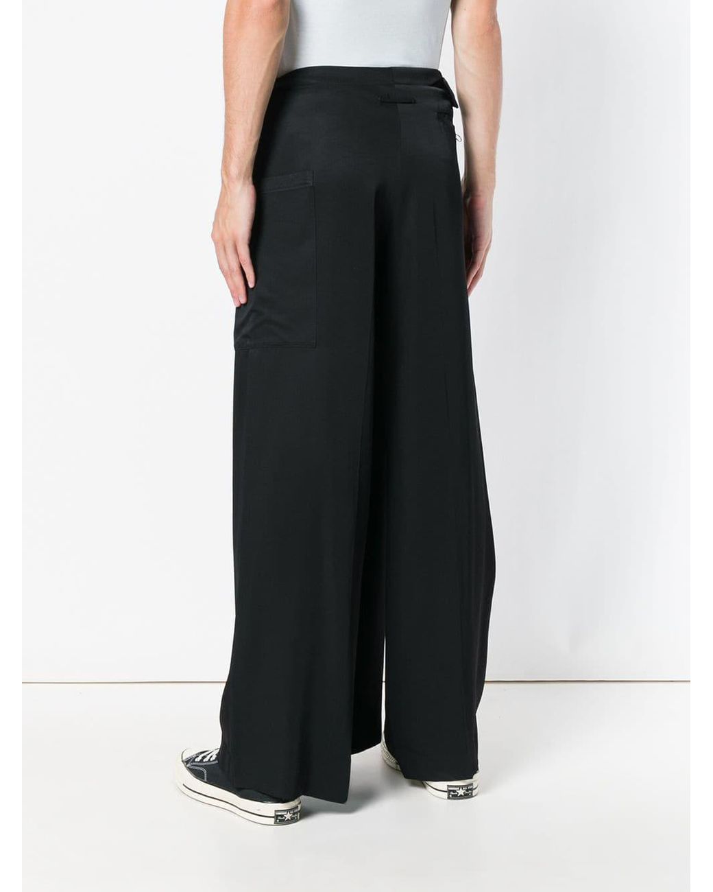Jean Paul Gaultier Combined Trouser Skirt in Black for Men | Lyst