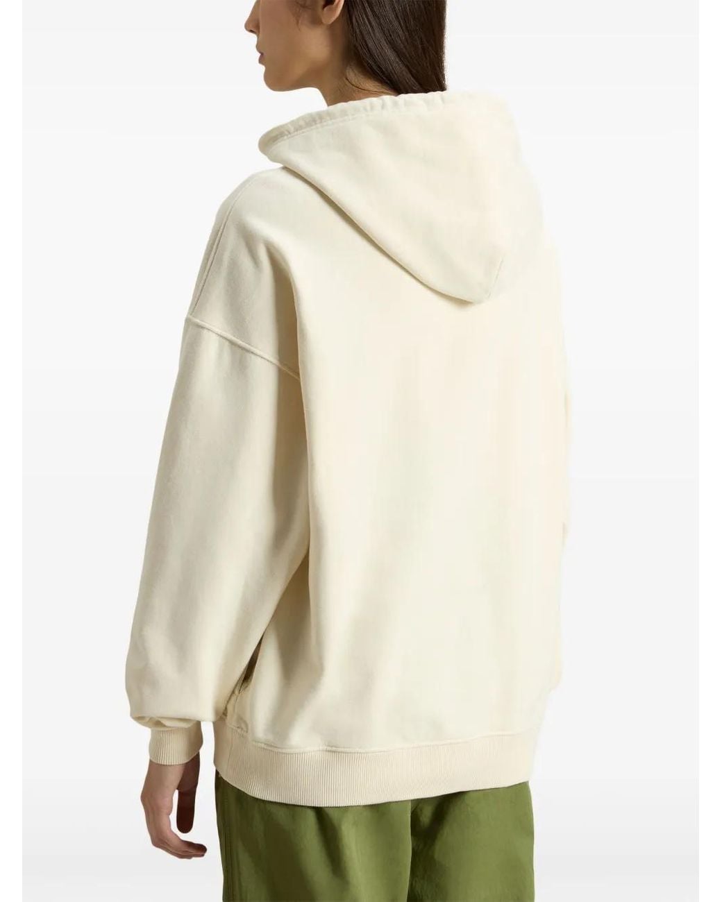 Woolrich White Logo Hoodie