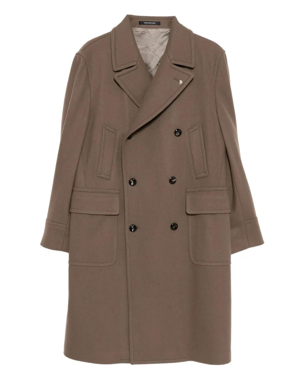 Tagliatore Brown Modello Coat for men
