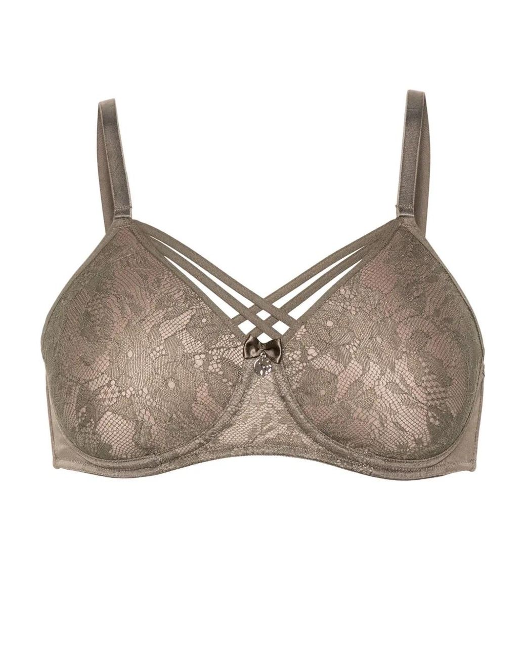 Marlies Dekkers Gray Dame De Paris Padded Bra