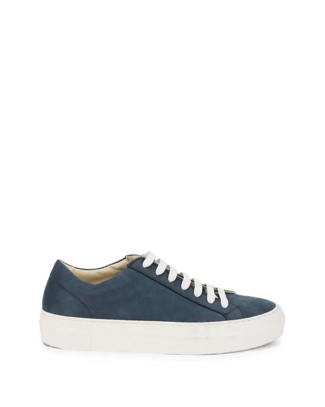 Fedeli Blue Lace-Up Sneakers