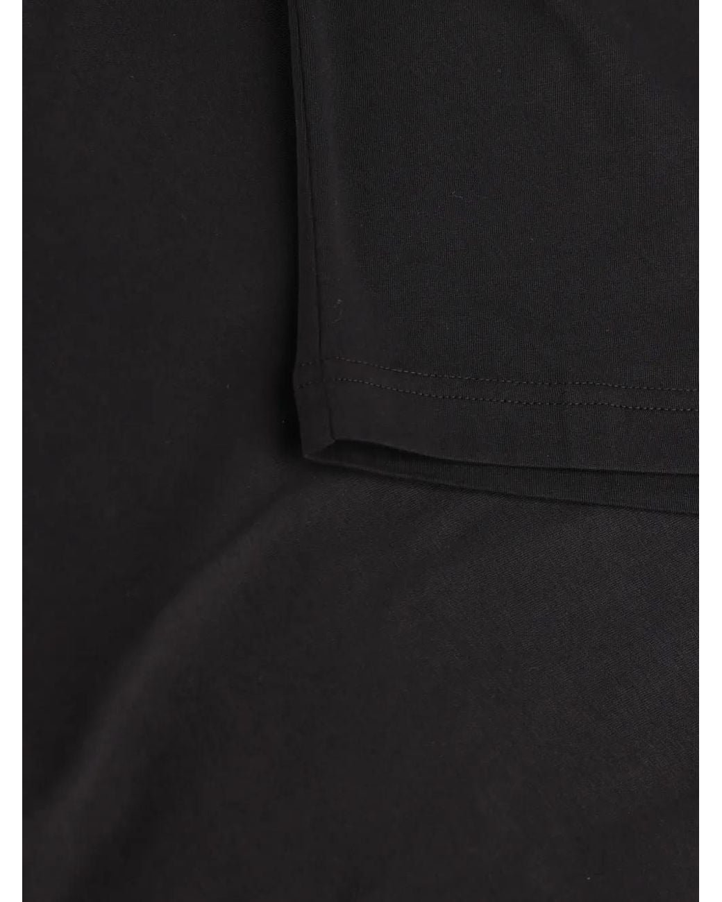 Moncler Black Logo-Embroidered T-Shirt