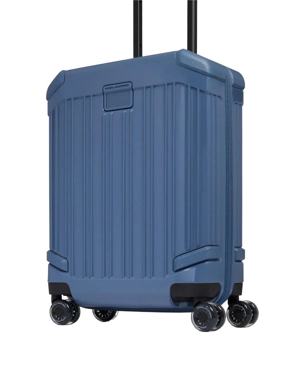 Piquadro Blue Four-Wheel Cabin Luggage