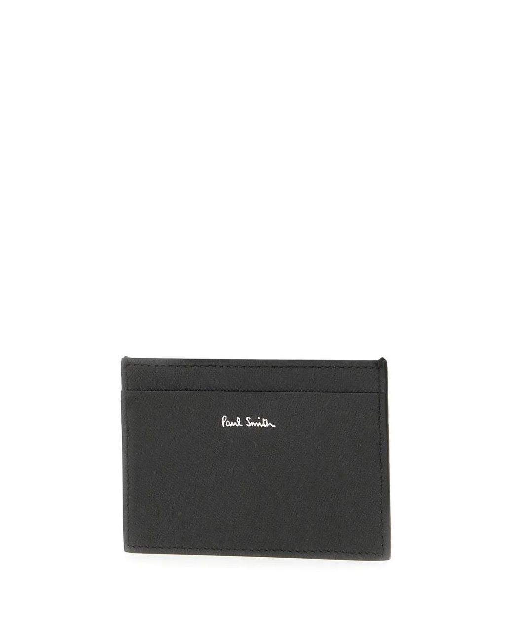 Paul Smith Black Print Card Holder for men